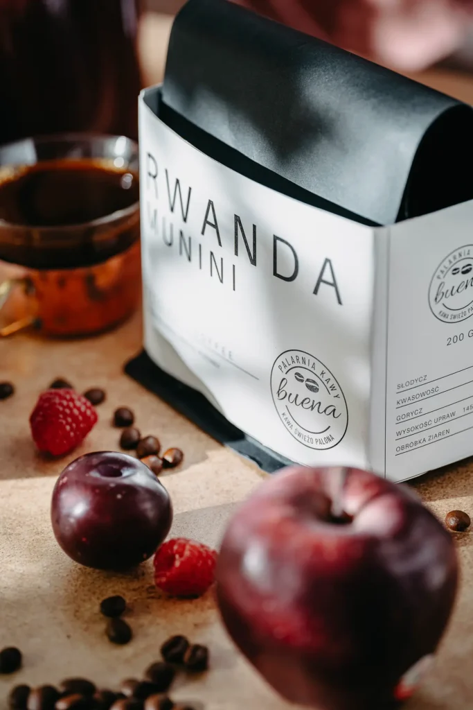 Zdjęcie produktowe kawy z palarni Buena